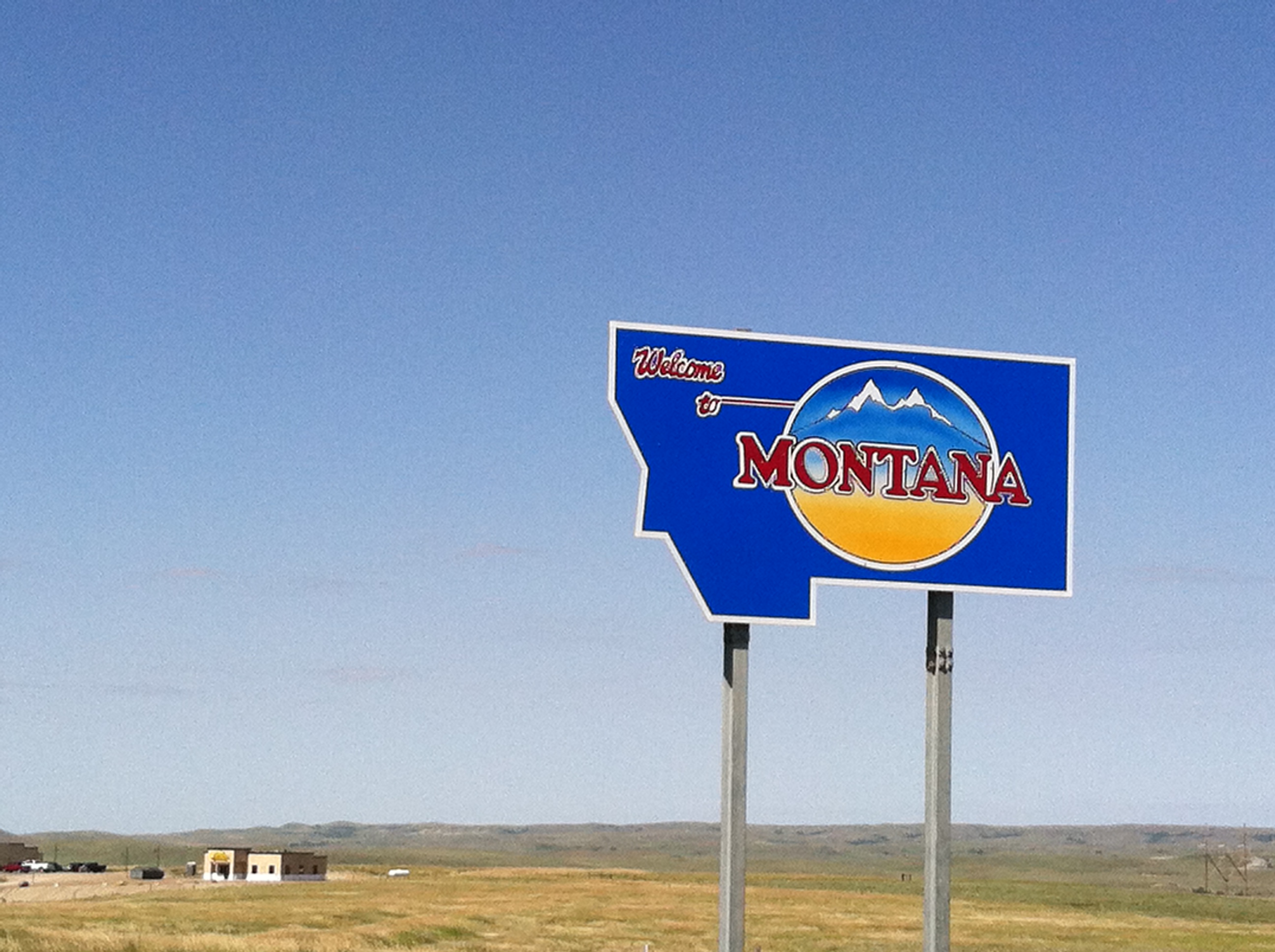 Road report montana to north dakota