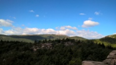 View from a trail at Acadia National Park